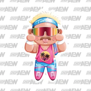 The Outrunners - Turbo Floyd Chibi Sticker