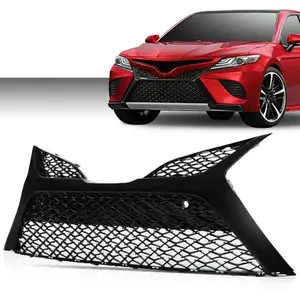 Fit For 2018-2020 Toyota Camry SE XSE Front Bumper Lower Grille Grill Black
