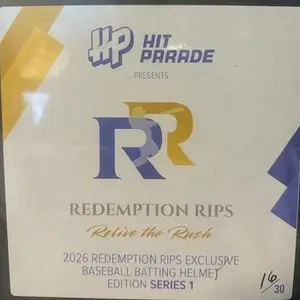 HIT PARADE SERIES 1 AUTOGRAPHED BASEBALL HELMET DOME - Authentic Autographed Equipment Collectible Signed Helmet