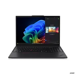 Lenovo ThinkPad T16 Gen 4 16" WUXGA AMD Ryzen AI 7 PRO 350 2GHz 16GB RAM 512GB SSD, Black