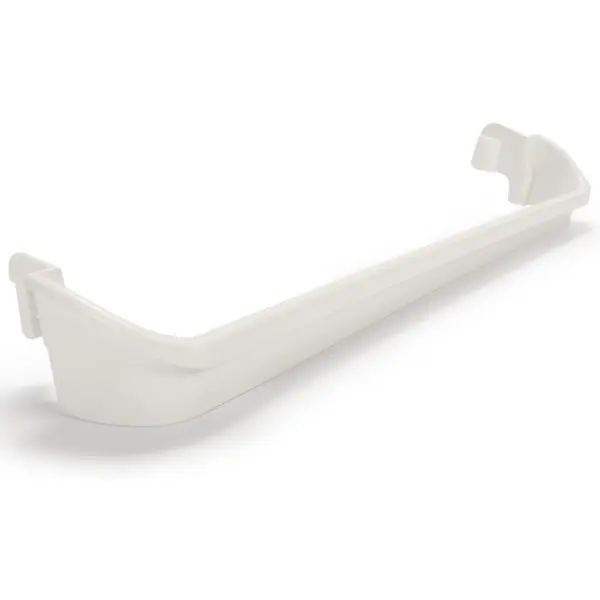 HECASA Plastic Refrigerator Door Shelf Rack Bar (Part 240534701) - 1-Piece High Compatibility Replacement for Frigidaire, Kenmore, Gibson, Galaxy, Crosley, White-Westinghouse, Kelvinator