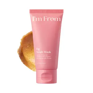 I'm From Fig Scrub Mask, Daily Soft Exfoliating Face and Body All Skin Types Korean Skin Care 2.37fl.oz