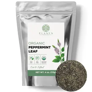 Peppermint Leaves, USDA Certified Organic, Cut & Sifted