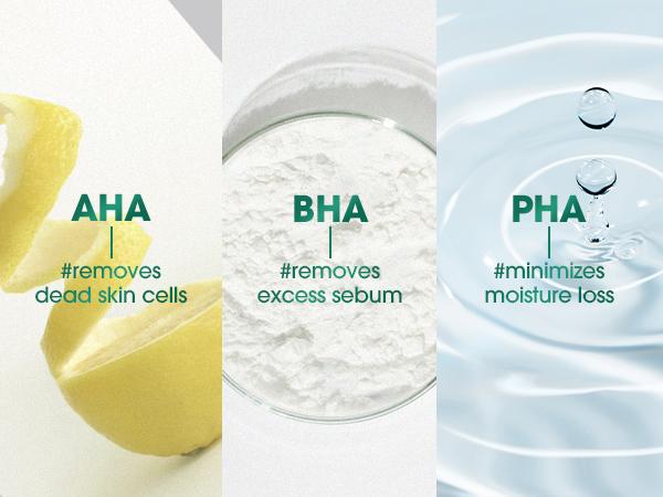 AHA-BHA-PHA Body Care Set - Gentle Exfoliating Body Wash for Acne-Prone Skin & Daily Soothing Body Lotion with Centella - Korean Skincare