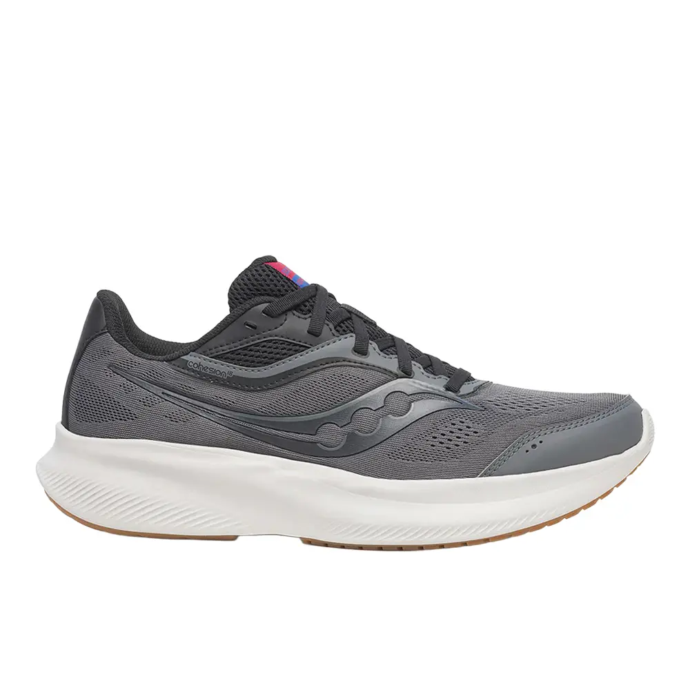 Saucony Mens Cohesion 18 Running Sneakers Shoes - Grey