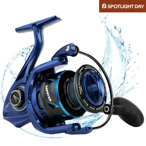 KastKing Kapstan Elite Spinning Reel or Fishing Rod: IPX6 Waterproof Saltwater Reel - 55LB Max Drag - Anti-Corrosion Spinning Rod for Big Game Fishing, SummerVibes Edition