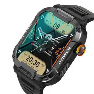 Military Smart Watch Men GPS Tracker Wireless Call Fitness Hours Waterproof Sports Smartwatch for Women Android IOS Phones 2025
