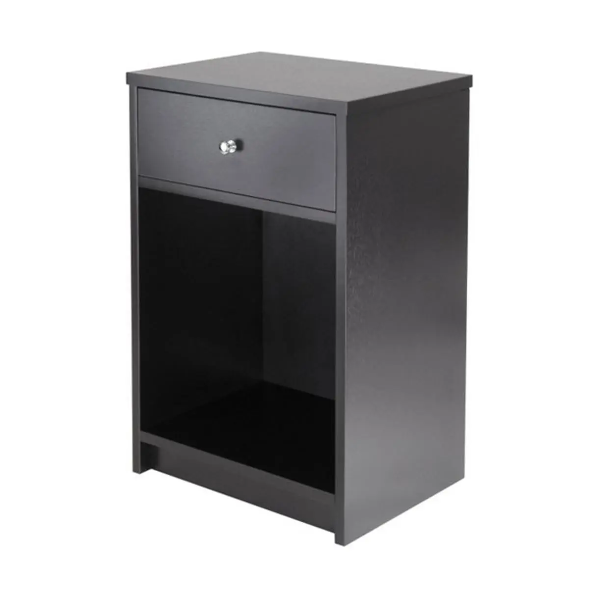 Winsome Trading  Squamish Accent table with 1 Drawer Black Finish