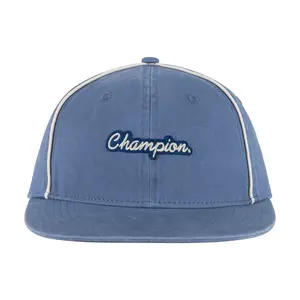 Champion Alt Script Flat Brim Adjustable Hat