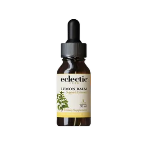 Eclectic Herb - Lemon Balm for Kids | Pure Herbal Drops for Calm Mood & Relaxation | Nervous System Support | Vegan, Natural, Alcohol-Free, Organic, Non-GMO, Gluten-Free (1 fl oz | 30 ml)