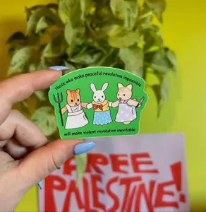 Violent Revolution Critter Sticker