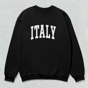 Italy Sweatshirt Collegiate Crewneck Sweater Unisex
