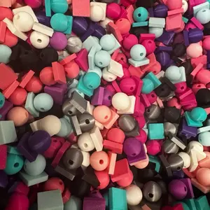 10pc - 3d Printed Acrylic Attachment Bead for Pen