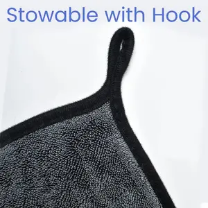 Microfiber Car Drying Towel and Glass Cleaning Cloth, Car Wash Accessories, Super Absorbent, Soft, Streak-Free, Scratch-Free, Reusable, Quick-Dry for Auto Detailing, Bathroom Shower Mirrors