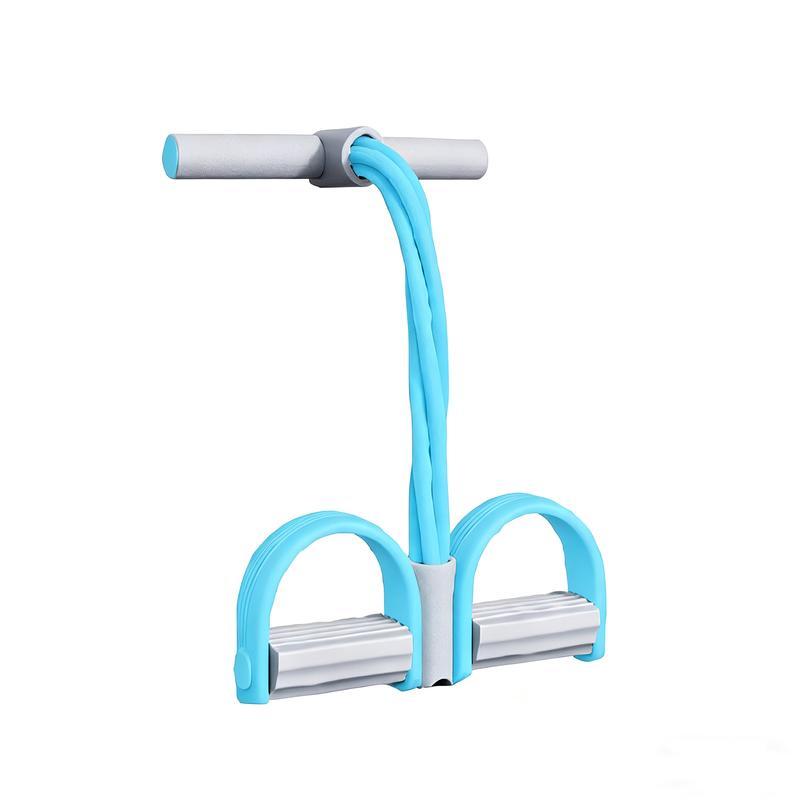 2026 NEW Pedal Resistance Bands with Handles Upgraded 6-Tube Natural Rubber for Full Body Workout at Home Gym Yoga Abs Waist Arms and Legs Training Muscle Exercise Equipment