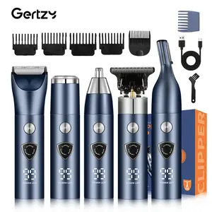 Professional Men's Hair Trimmer Kit, Multifunctional Hair Trimmer, Rechargeable Painless Chest & Back Shaver, Precise Body Trimmer, Cordless Trimmer, Travel Essentials for Men, Hair Trimmer Set