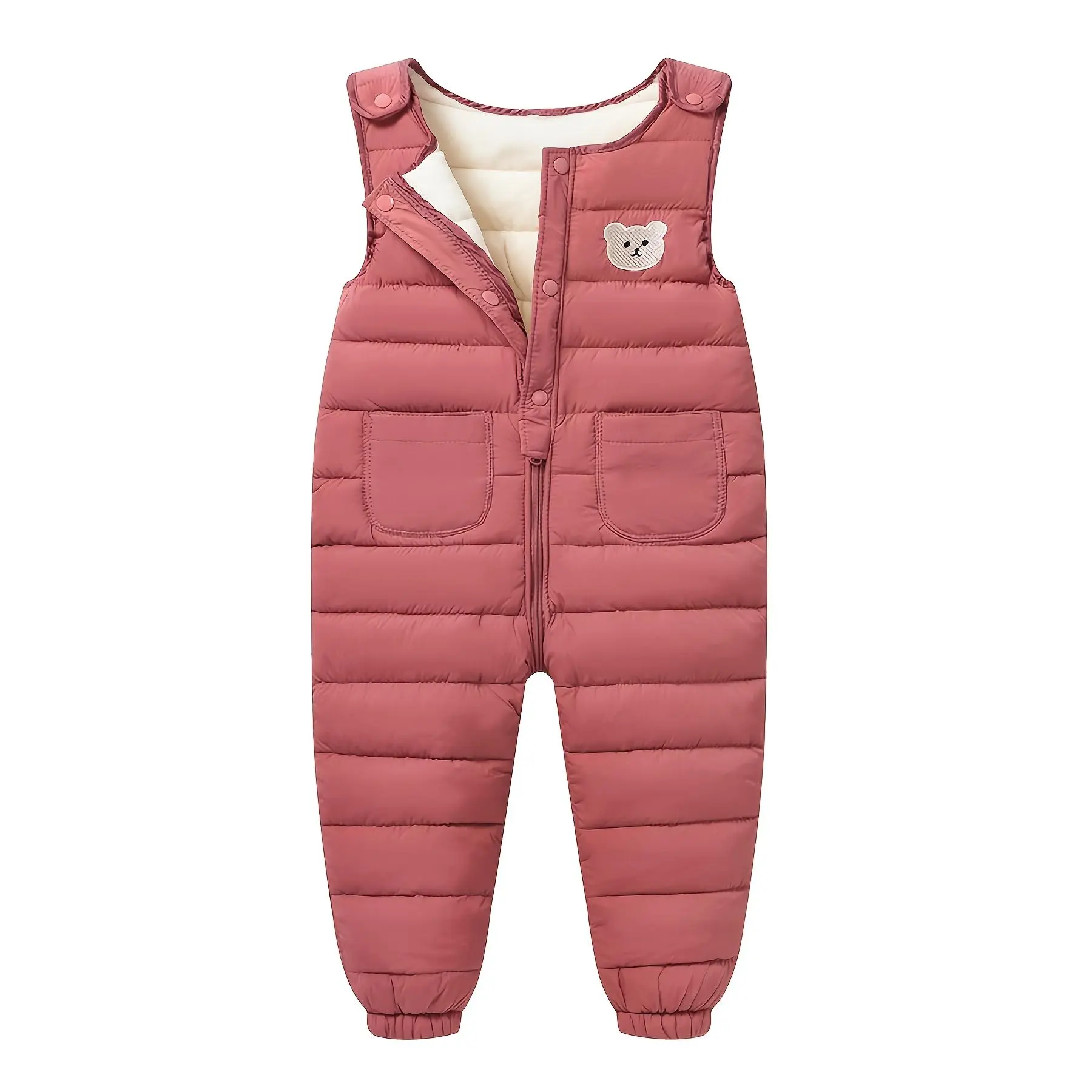 Toddler Snow Pants Baby Jumpsuit Clothes Boy Snowsuit Girl Ski Overalls Winter Warm Snow Trousers Romper 236.22inch-5T, Perfect for Outdoor