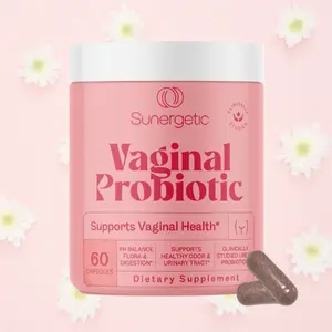 Sunergetic Women’s Probiotic – Vaginal Health Support & Daily Supplement with Probiotic Benefits | 60 Capsules | Women Health & Wellness Vitamins