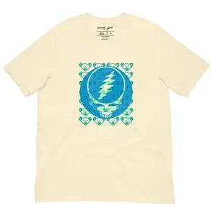 Grateful Dead | T-Shirt | Dancing Bears over Stealie Ivory