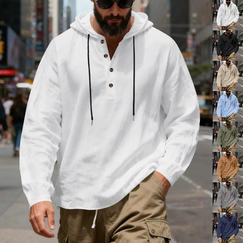 Elevate Your Comfort with the Chill Linen Hoodie from MayneAttraction