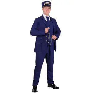 North Pole Train Conductor Costume Adult