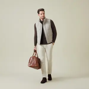 Raidy Boer wool blended crew neck cable knit sweater by desinger