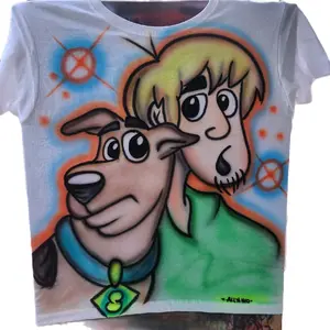 Custom Airbrushed Tee for kids and adults Top Quality Shirt for Menswear