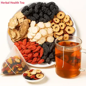 Herbal Eight Treasure Wolfberry Kidney Tea,Organic Cleanse Tea, Ginseng Renal Tea, TraditionalHerbal Blend-Gentle detox, kidney support, for men &women Natural Beverage