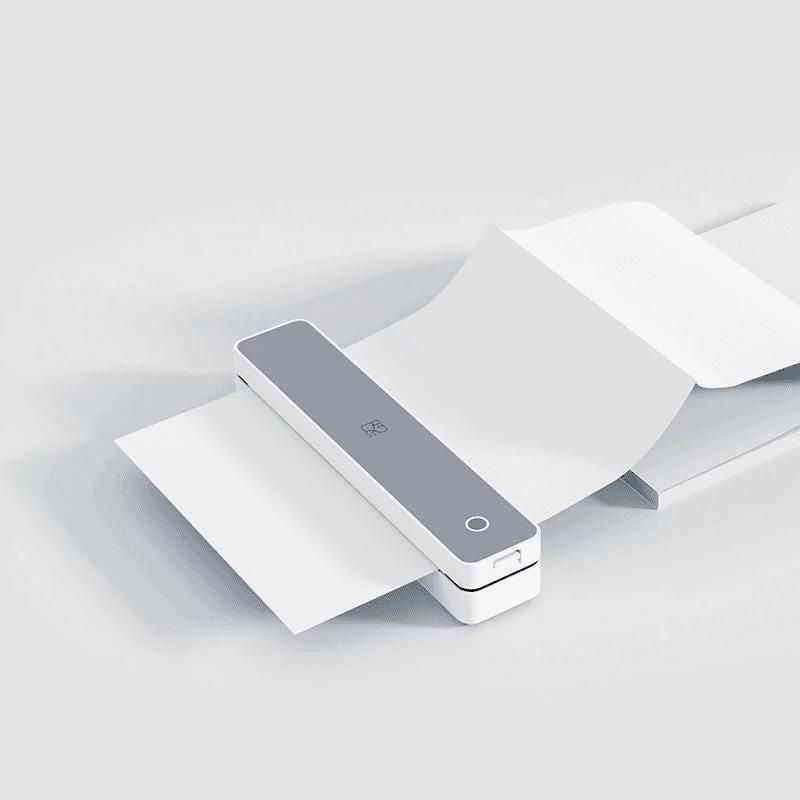 Hanyin MT610/MT820 Compatible A4 Thermal Folding Paper - Black Label, Non-tear Edges, 200 Sheets per Pack, BPA-Free