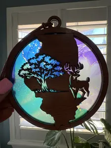 Illinois Suncatcher for Sunny Window