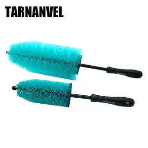 TARNANVEL Multi-Size Car Wash Kit - 15in, 18in Soft Corn Cob Detailing Brushes, Car Wheel Brush for Motorcycles, Automotive Deep Access Cleaning & Maintenance Accessories