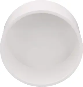 6" PVC Pipe End Cap Fitting Schedule 40 Furniture Grade PVC Pipe End Cap Plug Adapter, White 6" PVC Pipe Plug Socket Fittings for Build PVC Furniture DIY Garden Shelf