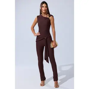 KIMMY SEAMLESS LEGGING IN BROWN