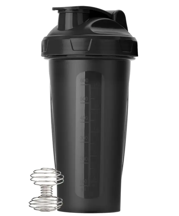 Shaker Bottles, Shaker Bottle with Wire Whisk Ball, Protein Shaker Bottle, Shaker Cup, Protein Shaker, Shake Bottle for Gym