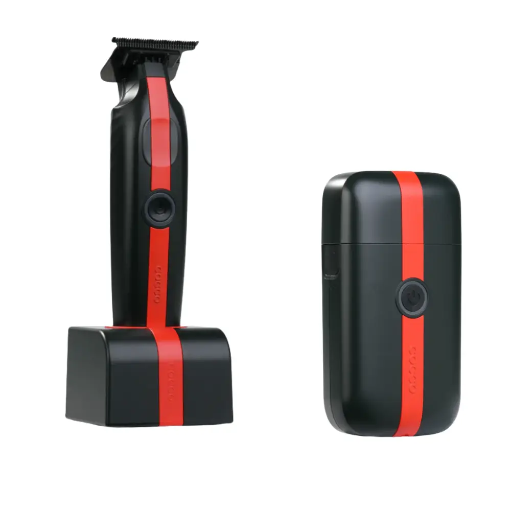Cocco Veloce Lite Red/Black Trimmer & Shaver Combo