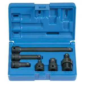 212 MAIN GY1100 Universal Wrench Extension Set - 3/8" Drive, 6-Piece, Extend Rod Adapter Kit for Cycling & Outdoor Recreation Equipment
