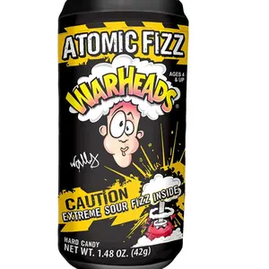 Warhead Atomic Fizz Extreme Sour Fizz Inside Hard Candy 1 Can 42 g