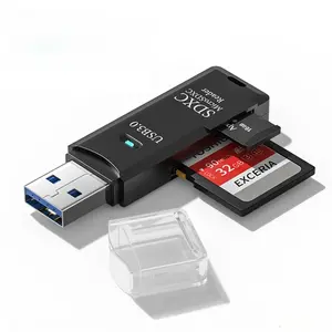 2 in 1 USB 3.0 Card Reader Micro TF sd card Reader usb adapter High Speed Cardreader TF Memory card For PC Laptop Accessories