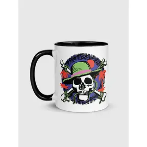 One Piece Jolly Roger Two-Tone Mug