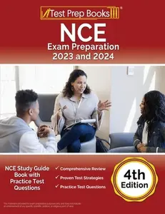 USED-NCE Exam Preparation 2023 and 2024: NCE Study Guide Book with Practice Test Questions [4th Edition] by Rueda, Joshua (Paperback)