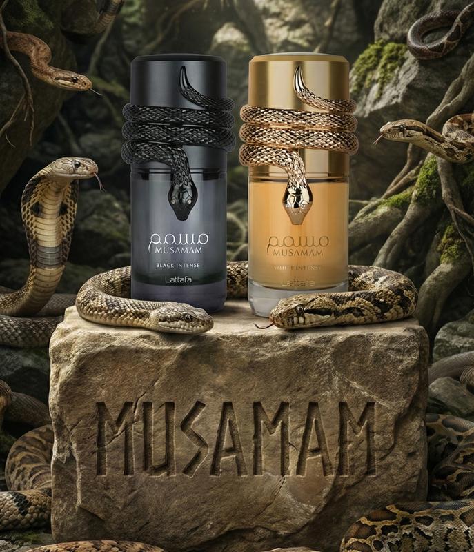 Lattafa Musamam Black Intense + Musamam White Intense Bundle