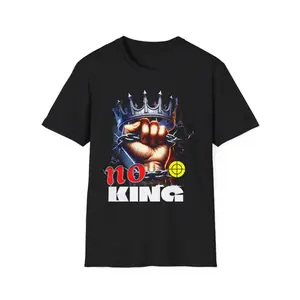 NO KING T-Shirt: Bold Statement, Rebellious Streetwear
