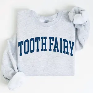 [Sale off up to 50%] Tooth Fairy Sweatshirt - Dental Sweatshirt - Cute Dental Hygienist Crewneck - Dentist Gift - Dental Sweater - Dental Assistant RDH Shirt
