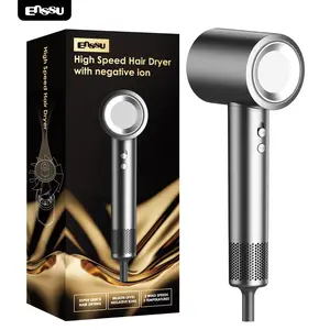ENSSU High-speed Hair Dryer  Brushless Motor Negative lonic Hair Care 110000 RPM High Speed Motor blow dryer 4 Temperature Settings Thermo Control for the whole family