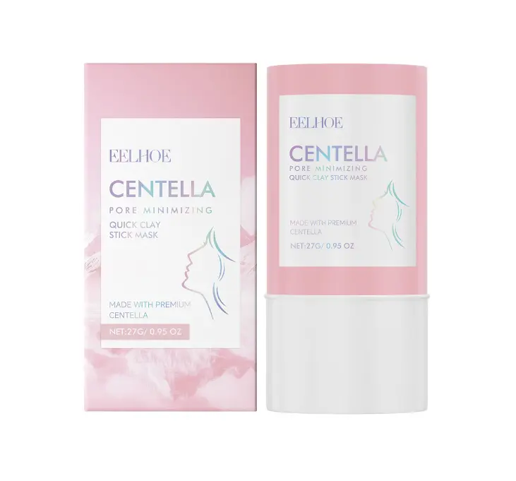Centella Asiatica Clay Mask Stick - Deep Hydration, Cleansing, Skin-Soothing Face Mask Skincare Treatment Facial Moisturize Daily Pore Smooth Moisturizer Hydrate Hydrating Moisturizing Moisture