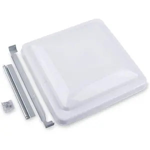 14.5 Inch Universal RV Roof Vent for Trailer, Camper, Motorhome - RV Vent Covers for Roof - OEM Lid Replacement (14.5 x 14.5 White 1-Pack)