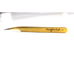 Curved Straight Tip Tweezer
