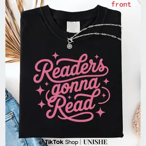 Girly Bookish Quote Tee – Trendy Shirt for Book Lovers