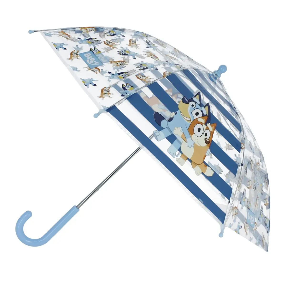 Textiel Trade Kids' Bluey & Bingo Stick Umbrella, Stick Umbrellas