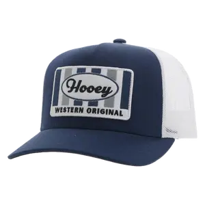 Hooey "Sudan" 5-Panel Navy & White Snapback Hat 2411T-NVWH